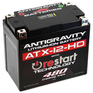 ANTIGRAVITY BATTERIES #AG-ATX12-HD-RS Lithium Battery 480CCA 12 Volt