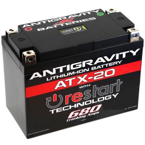 ANTIGRAVITY BATTERIES #AG-ATX20-RS Lithium Battery 680CCA 12 Volt