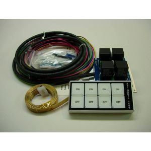 AUTO ROD CONTROLS #4000D In-Dash Control Module - 4 Switch