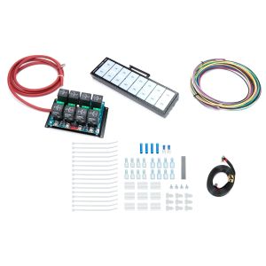 AUTO ROD CONTROLS #8003D 8 Switch In-Dash Control Module  C/F Finish