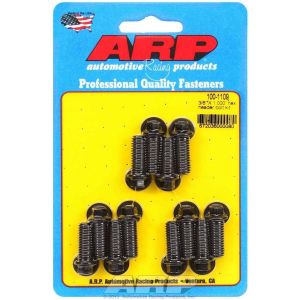 ARP #100-1109 Header Bolt Kit - 6pt. 3/8 x 1.00 UHL (12)