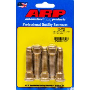 ARP #100-7726 Wheel Stud Kit 12mm x 1.5 x 2.0 (5pk)