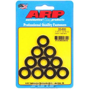 ARP #200-8530 Black Washers - 7/16 ID x 13/16 OD (10)