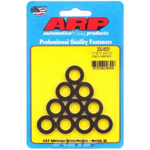 ARP #200-8531 Black Washers - 7/16 ID x 3/4 OD (10)
