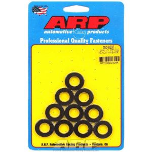 ARP #200-8537 Black Washers - 12mm ID x 7/8 OD (10)