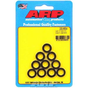 ARP #200-8554 Black Washers - 3/8 ID x 5/8 OD (10)