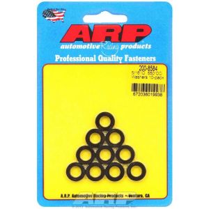 ARP #200-8584 Black Washers - 5/16 ID x .550 OD (10)