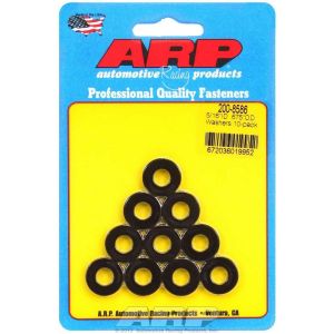 ARP #200-8586 Black Washers - 5/16 ID x .675 OD (10)