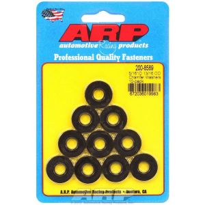 ARP #200-8589 Black Washers - 5/16 ID x 13/16 OD (10)