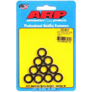 ARP #200-8613 Black Washers - 3/8ID x .625 OD Chamfer (10)