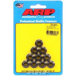 ARP #200-8674 Hex Nut Kit w/Flange 5/16-24 (10pk)
