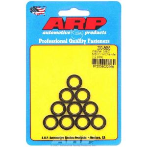 ARP #200-8685 Black Washers - 3/8 ID x 5/8 OD Chamfer (10)