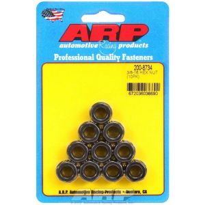 ARP #200-8734 Hex Nuts - 3/8-16 (10)