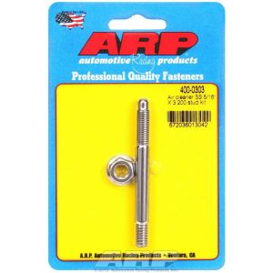 ARP #400-0303 Air Cleaner Stud Kit - 5/16 x 3.200 S/S