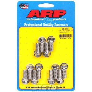 ARP #400-1103 S/S Header Bolt Kit - 3/8 x .750 UHL (12)