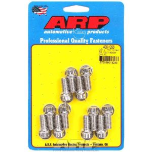 ARP #400-1203 S/S Header Bolt Kit - 3/8 x .750 UHL (12)