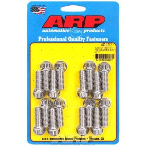 ARP #400-1212 S/S Header Bolt Kit - 3/8 x 1.00 UHL (16)