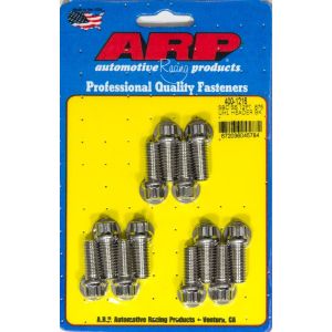 ARP #400-1216 Header Bolt Kit - 12pt. 3/8 x .875 UHL (12)