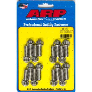 ARP #400-1217 Header Bolt Kit - 12pt. 3/8 x .875 UHL (16)