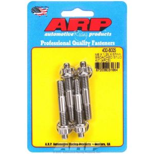 ARP #400-8005 S/S Stud Kit - (4) M8 x 1.25in x  57mm