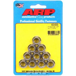 ARP #400-8333 S/S 12pt. Nuts - 7/16-20 (10)