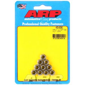 ARP #400-8390 6mm x 1.00 12pt Nuts 10pk Stainless Steel