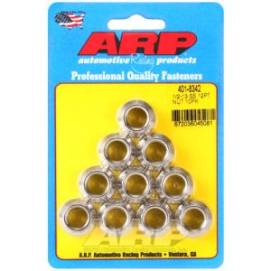 ARP #401-8342 1/2-13 SS 12pt Nut Kit 10pk