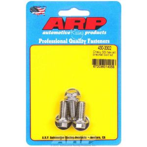 ARP #430-3302 S/S Chevy Alternator Bracket Bolt Kit 6pt.