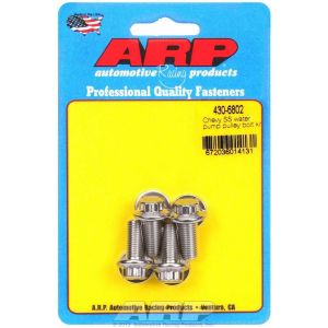 ARP #430-6802 Chevy S/S W/P Pulley Bolt Kit