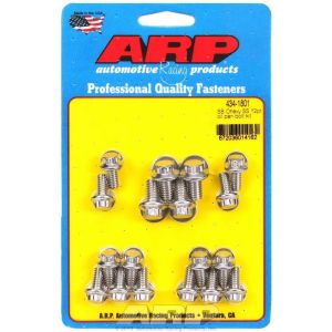 ARP #434-1801 SBC S/S Oil Pan Bolt Kit 12pt.