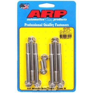 ARP #434-3202 S/S W/P & Thermostat Hsg Bolt Kit - 12pt. LS1/LS2