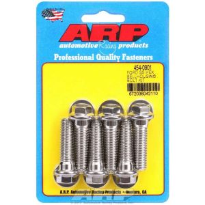 ARP #454-0901 S/S Bellhousing Bolt Kit - 6pt. Ford