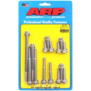 ARP #454-1503 SBF S/S T/C & W/P Bolt Kit 12pt.
