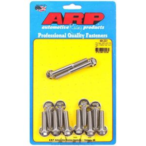 ARP #494-2001 Pontiac S/S Intake Bolt Kit 6pt.