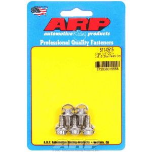 ARP #611-0515 S/S Bolt Kit - 12pt. (5) 1/4-20 x .515