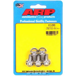 ARP #612-0560 S/S Bolt Kit - 12pt. (5) 5/16-18 x .560
