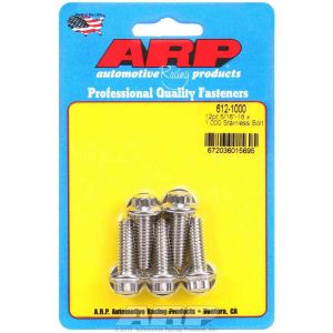 ARP #612-1000 S/S Bolt Kit - 12pt. (5) 5/16-18 x 1.000