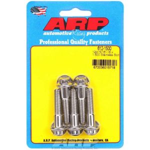 ARP #612-1500 S/S Bolt Kit - 12pt. (5) 5/16-18 x 1.500