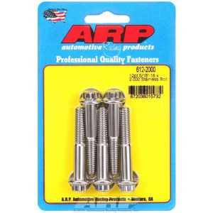 ARP #612-2000 S/S Bolt Kit - 12pt. (5) 5/16-18 x 2.000