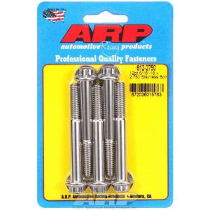 ARP #612-2750 S/S Bolt Kit - 12pt. (5) 5/16-18 x 2.750