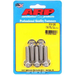 ARP #613-1250 S/S Bolt Kit - 12pt. (5) 3/8-16 x 1.250