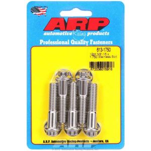 ARP #613-1750 S/S Bolt Kit - 12pt. (5) 3/8-16 x 1.750