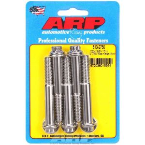 ARP #613-2750 S/S Bolt Kit - 12pt. (5) 3/8-16 x 2.750