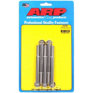 ARP #613-4000 S/S Bolt Kit - 12pt. (5) 3/8-16 x 4.000