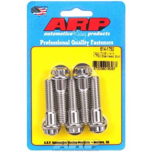 ARP #614-1750 S/S Bolt Kit - 12pt. (5) 7/16-14 x 1.750