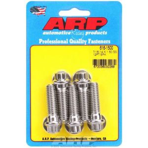 ARP #616-1500 S/S Bolt Kit - 12pt. (5) 7/16-14 x 1.500