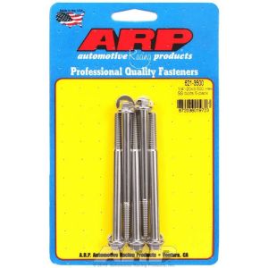 ARP #621-3500 S/S Bolt Kit - 6pt. (5) 1/4-20 x 3.500