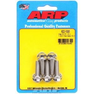 ARP #622-1000 S/S Bolt Kit - 6pt. (5) 5/16-18 x 1.000
