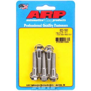 ARP #622-1500 S/S Bolt Kit - 6pt. (5) 5/16-18 x 1.500