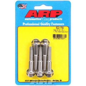ARP #622-1750 S/S Bolt Kit - 6pt. 5pk 5/16-18 x 1.750